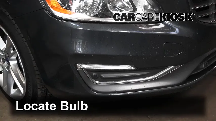 2015 Volvo V60 T5 2.0L 4 Cyl. Turbo Lights Daytime Running Light (replace bulb)